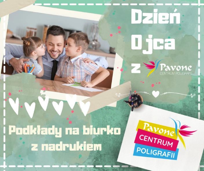 16- podkład na biurko dzień ojca