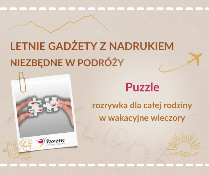 letnie gadżety puzzle