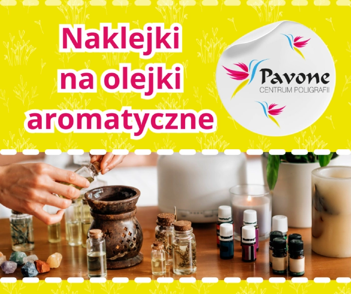 naklejki na olejki aromatyczne